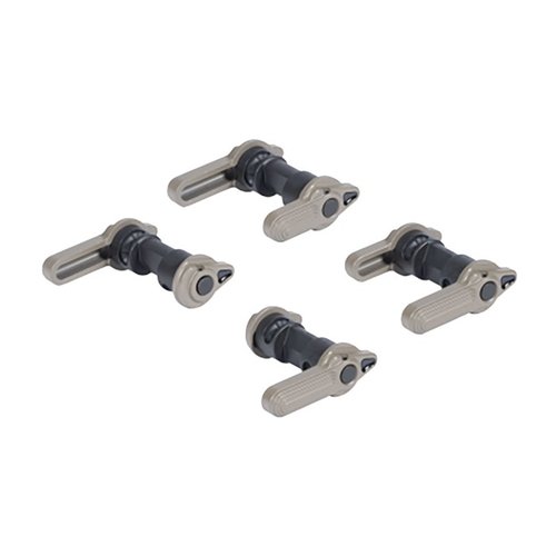 Verbessere deine Sicherheit mit der C1 Modular Safety von Badger Ordnance! 🔒 Wähle zwischen einseitiger oder beidhändiger Bedienung für dein Gewehr.