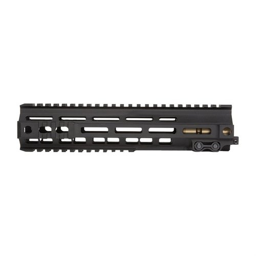 Entdecke die AR-15 MK4 M-LOK Schiene in Schwarz! 💪 Modularität und Stärke für deine Mission. Perfekt für Zubehör und optimale Belüftung.