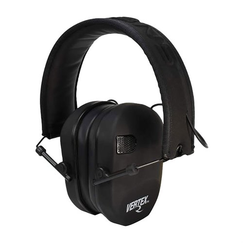 Schütze dein Gehör mit den Radians Vertex™ Low-Profile Earmuffs 🎧. Ideal für Schießstand und Outdoor, mit dualen Mikrofonen und langanhaltendem Akku!