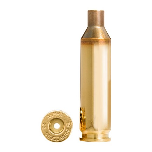 Entdecke die 22 Creedmoor Brass von Alpha Munitions! 🛠️ Hochwertige Hülsen für optimale Leistung und Langlebigkeit. Ideal für Varmint-Jagd!