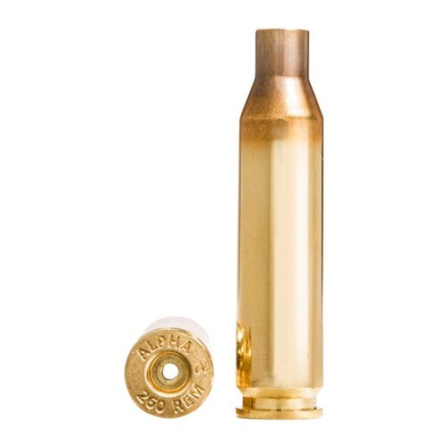 Entdecke die 260 Remington Brass von Alpha Munitions! 🛡️ Hochwertige Hülsen für Langwaffen, optimiert für maximale Leistung und Langlebigkeit.
