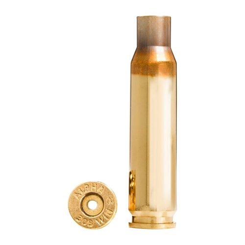 Entdecke die 308 Winchester Hülsen von Alpha Munitions! 🛠️ Robuste Qualität in 100er-Packungen für optimale Leistung und Langlebigkeit.