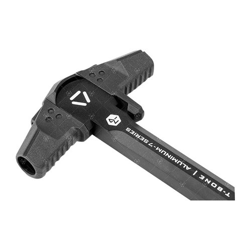 Entdecke den T-Bone Charging Handle für .223/5.56 AR-15s! 🚀 Mit leichtem Aluminium und modularem Design für optimale Kontrolle und Komfort.