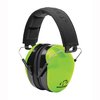 WALKERS GAME EAR PASSIVE EAR MUFF W/ EMBOSSED HEADBAND HI VIS GREEN