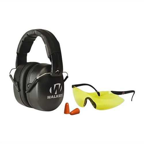 Schütze dein Gehör mit dem Walkers EXT Safety Combo Kit! 🎧 Komfortable Ohrstöpsel und hochwertige Sportbrille für maximale Sicherheit.