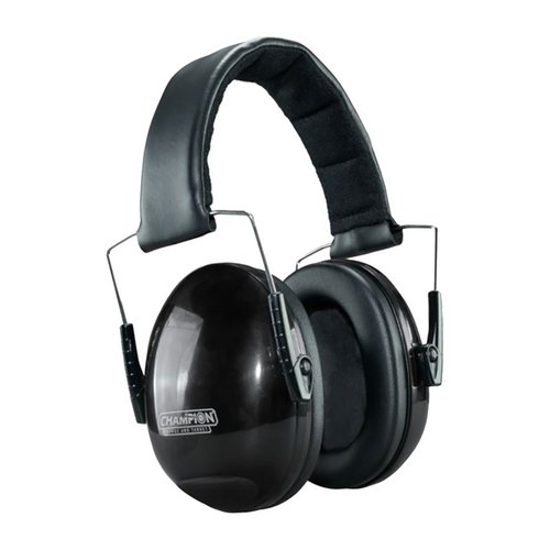 Entdecke die SMALL FRAME PASSIVE EAR MUFFS von CHAMPION TARGETS! 🎯 Perfekter Gehörschutz in elegantem Schwarz für optimale Ruhe.
