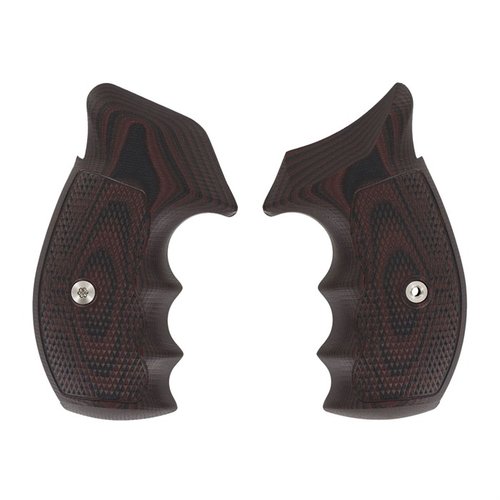 Entdecke die S&W K/L FRAME TAC DIAMOND GRIPS in Black Cherry! 🔥 Für beste Griffigkeit und Taktik – perfekt für Turnierschützen!