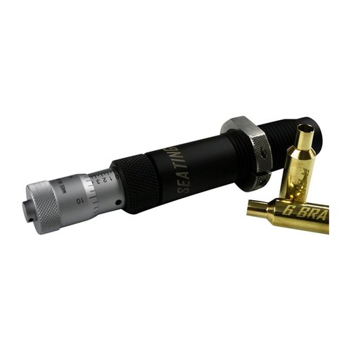 Entdecke die präzise Bullet Seating Die von SHORT ACTION CUSTOMS für Kurzpatronen! 🎯 Perfekte Anpassungen für verschiedene Kaliber in einem Tool!