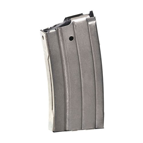 Entdecke das RUGER MINI-14® 20RD MAGAZINE .223! 🔥 Hochwertiger Stahl, vernickelt und perfekt für dein Ruger® Mini-14® Gewehr.