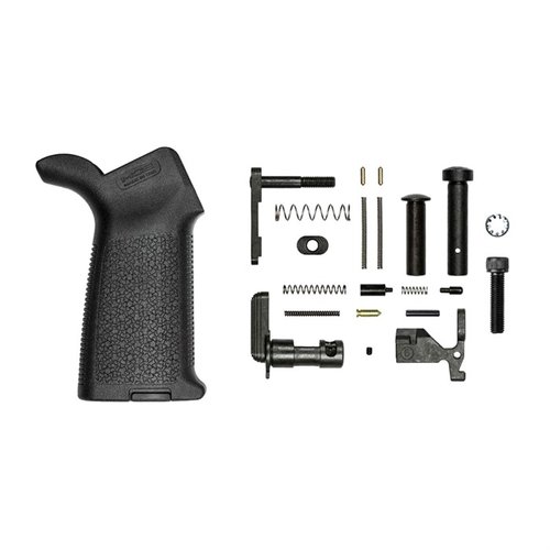 Entdecke das M4E1 Lower Parts Kit mit MOE Grip für AR-15 🔧. Perfekt für deinen individuellen Aufbau ohne FCG-Teile. Jetzt zuschlagen!