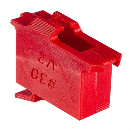 Mit dem McFadden Lightnin' Grip Loader und dem passenden Adapter lädst du deine .22 LR Magazine schnell und einfach, ohne schmerzende Daumen!