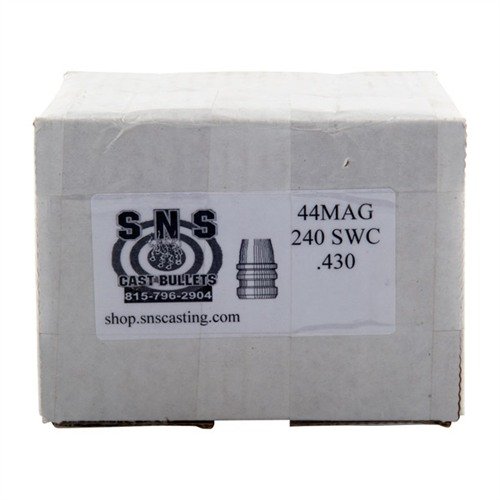 Entdecke die .44 CALIBER CAST PISTOL BULLETS von SNS! 🎯 Hochwertige, konsistente Geschosse für präzise Schüsse - ideal für dein nächstes Training.