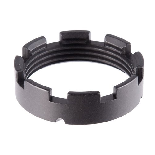 Entdecke die AR-15 Lightweight Castle Nut aus super Aluminiumlegierung! 💪 30% stärker, 62% leichter und mit lebenslanger Garantie!