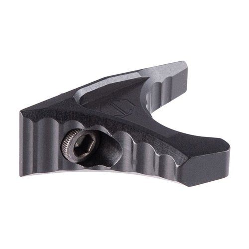 Entdecke den HAND RETENTION DEVICE HANDSTOP von JMAC CUSTOMS! 🔧 Leicht, umkehrbar und perfekt für M-Lok Slots. Robust aus Aluminium!