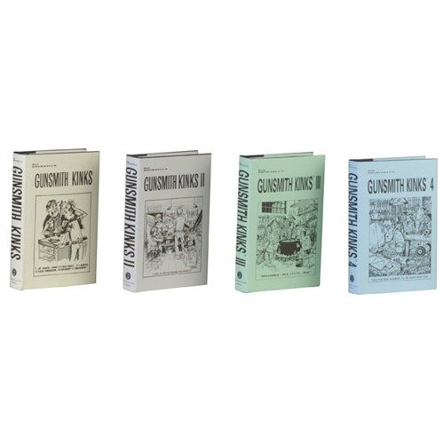 Entdecke die GUNSMITH KINKS® 4 VOLUME SET 📚 mit 569 Kinks® und Tipps für Waffenschmiede. Meistere deine Werkstatt und spare Zeit!