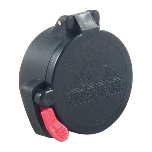 Schütze deine Zielfernrohrlinsen mit den wetterfesten Butler Creek Eyepiece Lens Covers! 🌧️ Einfach zu öffnen und perfekt für jedes Abenteuer.