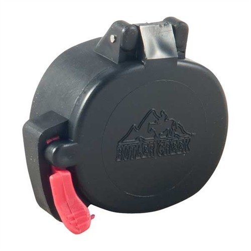 Schütze deine Zielfernrohrlinsen mit den wetterfesten Butler Creek Eyepiece Lens Covers. 🌧️ Einfach zu öffnen und perfekt für jedes Abenteuer!