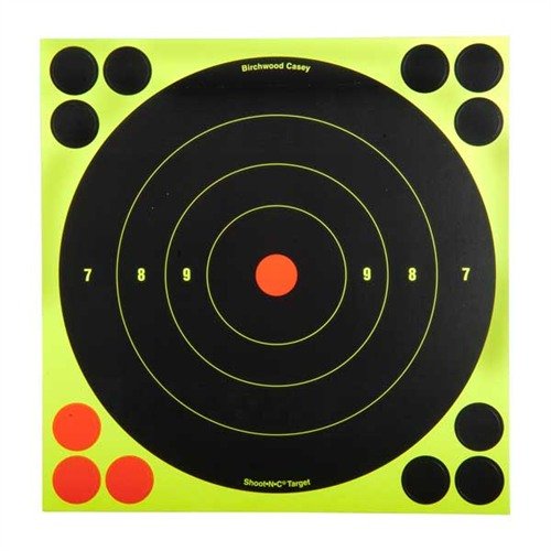 Entdecke das SHOOT-N-C® TARGET von Birchwood Casey! 🎯 Leuchtende Trefferanzeigen und selbstklebend – perfekt für dein Schießtraining!