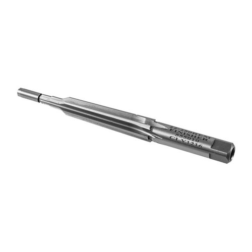 Entdecke den CLYMER 22-250 Remington Live Pilot Finisher 🔧 für präzises Mündungsflush-Chambering und langlebige Qualität. Hol dir das Beste!