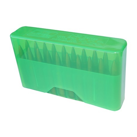 Entdecke die MTM Slip Top Gewehrmunition Box für 20 Schuss. Ideal für deine 17 Rem-351 WSL! 🎯 Perfekt für die nächste Jagd!