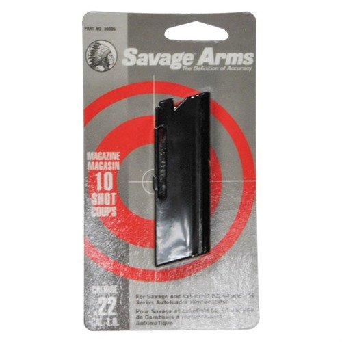 Das Savage Magazine 64 Series bietet dir 10 Schuss für die .22LR, ideal für präzises Schießen und hohe Zuverlässigkeit. Perfekt für dein Modell 64!