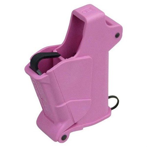 Lade deine Magazine schnell und schmerzfrei mit dem Baby Uplula Pistol Mag Loader - Pink! 🎯 Perfekt für .22 bis .380 ACP Kaliber.