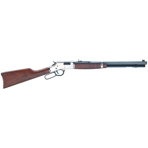 Entdecke den Henry Big Boy Silver 357 Mag! 🎯 Ideal für Jagd, Zielschießen und Sammler. Hochwertige Verarbeitung und 10-Round Kapazität.