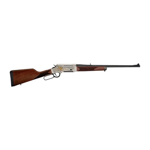 Entdecke den Henry Long Ranger Lever Antelope Wildlife Edition .243 Rem mit 20" Lauf. Perfekt für die Jagd! 🦌