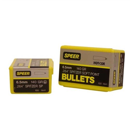 Entdecke die Speer Bullet 6.5mm .263 140gr Sptz SP für deine Langwaffe. Ideal für präzises Schießen! 🎯 Hol sie dir jetzt!