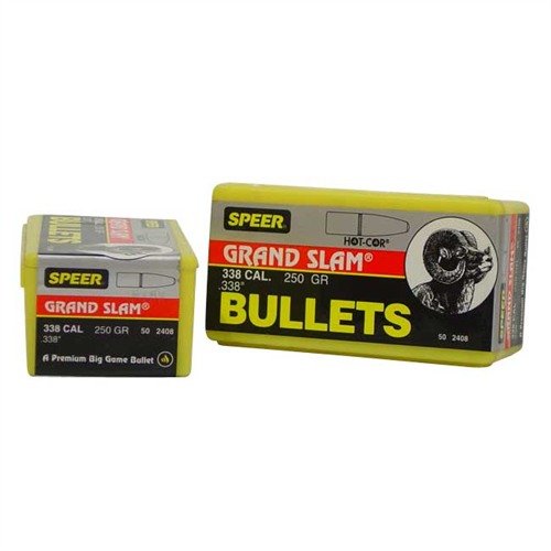 Entdecke die Speer Bullet .338 250gr Grnd Slam für präzise Schüsse! 🎯 Ideal für Langwaffen und optimal verpackt.
