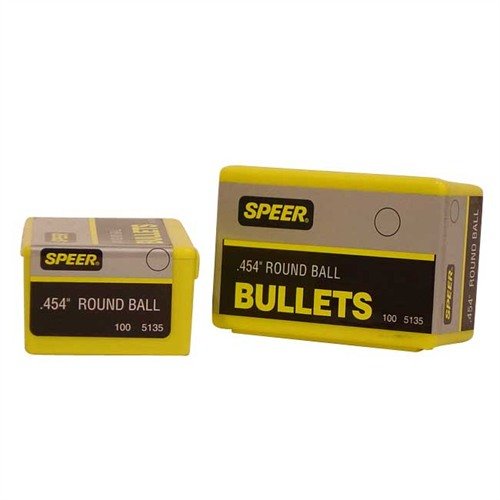 Entdecke die Speer Bullet Muz Rnd Ball .454 für präzise Schüsse! 🎯 Hochwertige Geschosse, ideal für deine Langwaffe.