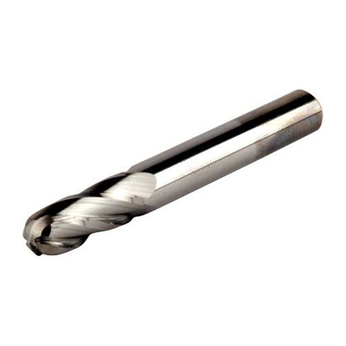 Entdecke den 5/16" SOLID CARBIDE BALL END MILL von BROWNELLS! ✨ Perfekte Schnitte ohne Vorbohren für gehärtete Stähle.