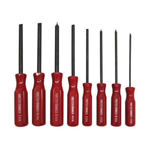 Entdecke das GUNSMITH SCREWDRIVER SET von Forster! 🛠️ Mit präzisen Spitzen für optimale Drehmomentübertragung und einer breiten Anwendung. Ideal für dich!