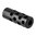 GENTRY CUSTOM QUIET MUZZLE BRAKE 30 CALIBER 1/2-28 STEEL POLISHED BLUED