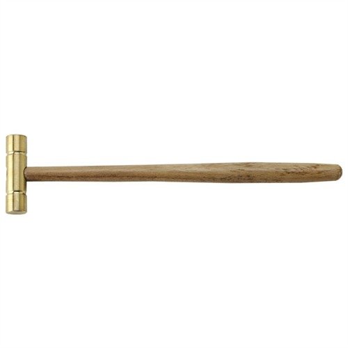 Entdecke den kleinen, soliden Brass Hammer von GROBET FILE CO. 🛠️ Perfekt für präzise Arbeiten mit einem eleganten Holzgriff!