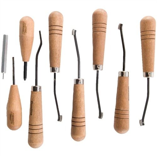 Starte dein Checkering-Projekt mit dem PREMIER CHECKERING SET von GUNLINE! 🛠️ Enthält alles, was du brauchst, um loszulegen.