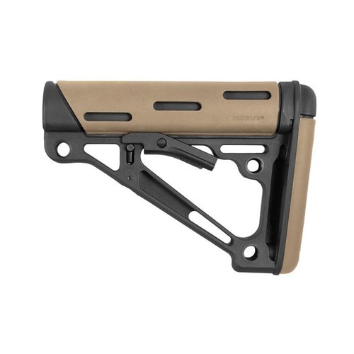 Entdecke den AR-15 Overmolded Buttstock! 💪 Robuste Konstruktion, ratterfreier Sitz und vielseitige Befestigungsmöglichkeiten für dein Gewehr.