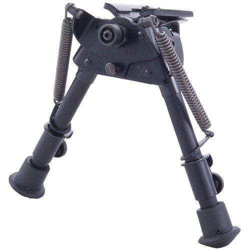 Entdecke den HARRIS S-BR BIPOD SLING SWIVEL MOUNT für präzises Schießen. 🏹 Stabil, leicht verstellbar und ideal für unebenes Gelände!