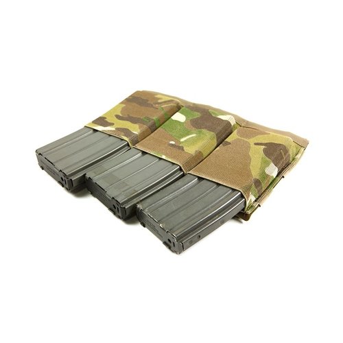 Entdecke die Ten-Speed M4 Magazin Pouch! 🚀 Sie bietet Platz für bis zu 3 M4 Magazine und vereint Geschwindigkeit mit Sicherheit in Multicam.