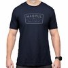 Entdecke das GO BANG PARTS COTTON T-SHIRT von Magpul! ✨ 100% Baumwolle, bequem und langlebig – zeig deinen Stil mit diesem navy Shirt in 3X-Large!