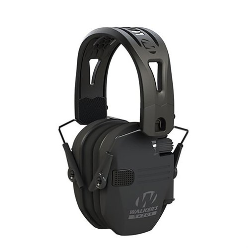 Entdecke die Walker's Razor TACTI-GRIP Muffs 🎧 mit 21 dB NRR und schallaktivierter Kompression für optimalen Gehörschutz beim Schießen!