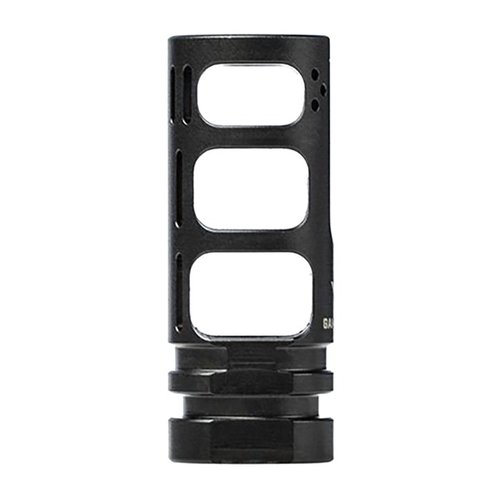 Entdecke die AR-15 GAMMA 762 Mündungsbremse! 🚀 Perfekt für weniger Rückstoß und schnellere Nachfolgeschüsse. Optimiert für 7.62 Kaliber.