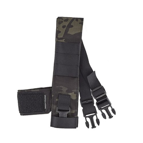 Optimiere dein Micro Fight Chest Rig mit dem FAT STRAP von SPIRITUS SYSTEMS. 🏕️ Einfach, funktional und in Multicam Black!