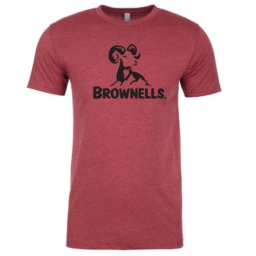 Bleib cool mit dem MENS TRADEMARK T-SHIRT von Brownells! 🌟 Erhältlich in XS bis 3XL, perfekt für jeden Anlass.