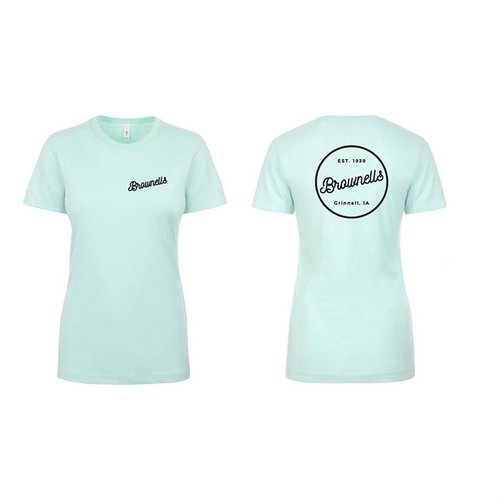 Zeig deinen Brownells Stolz mit dem WOMENS HERITAGE T-SHIRT! 🌟 Erhältlich in Mint und in Größe LG. Hol dir jetzt dein neues Lieblingsshirt!
