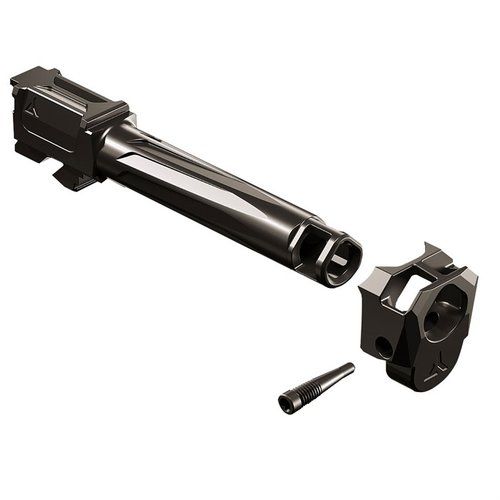 Erlebe mit dem AFTERBURNER™ + RAMJET™ Combo für Glock 19 🚀 eine unvergleichliche Rückstoßreduzierung und Präzision! Ideal für dein nächstes Schussabenteuer.