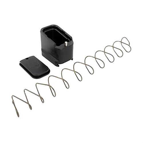 Erweitere dein Glock 19/23 mit der +5/+4 Magazinverlängerung von Shield Arms. ✨ Schneller Zugriff auf Feder und Follower garantiert!