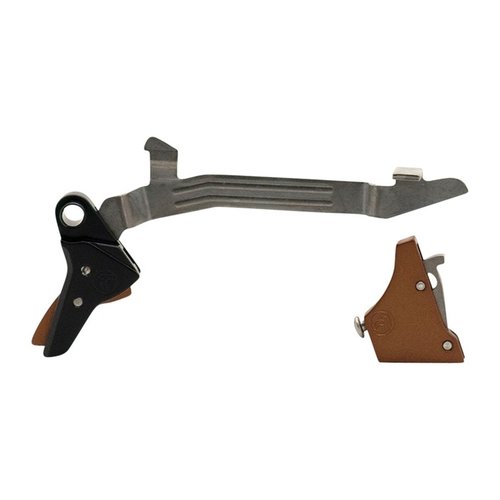 Verbessere deinen Glock mit dem Timney Alpha Trigger! 🎯 3 lbs Abzugsgewicht für präzise Schüsse, ohne die Zuverlässigkeit zu beeinträchtigen.