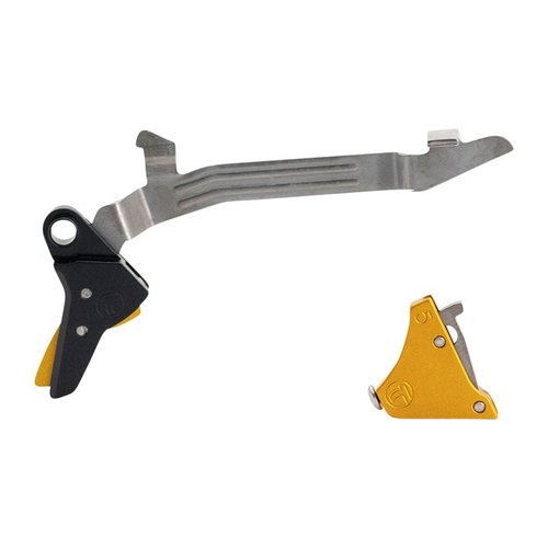 Verbessere deinen Glock mit dem Timney Alpha Trigger! 🎯 Einfache Installation, legendäre Zuverlässigkeit und ein klarer Abzug bei 3 lbs.