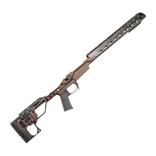 Entdecke das ultraleichte Christensen Arms Modern Precision Chassis in Desert Brown. Perfekt für dein Remington 700! 🌟